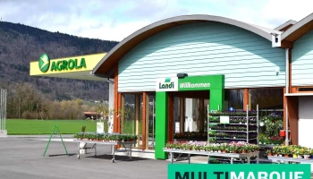 Landi Seeland Ag, Laden Bellmund mit Autowaschanlage - Bellmund