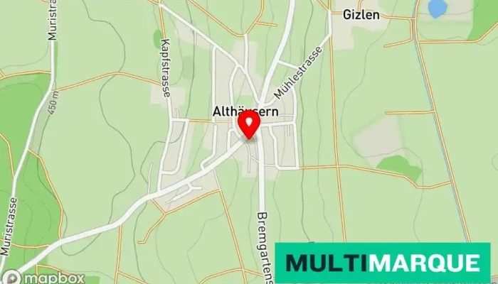 Karte von A.Fuchs Garage Autowerkstatt in Aristau