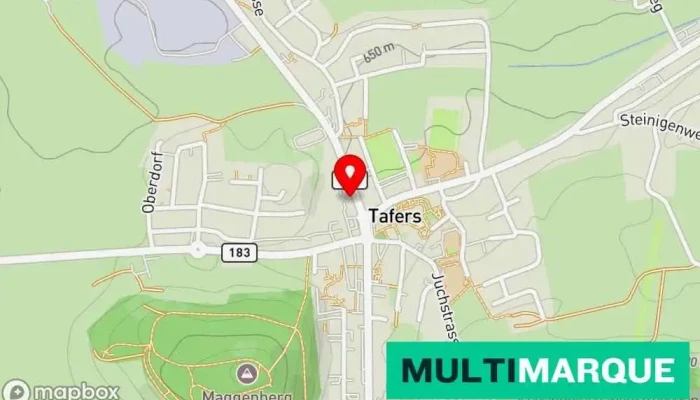 Ahg Cars Tafers Ag Karte - Tafers