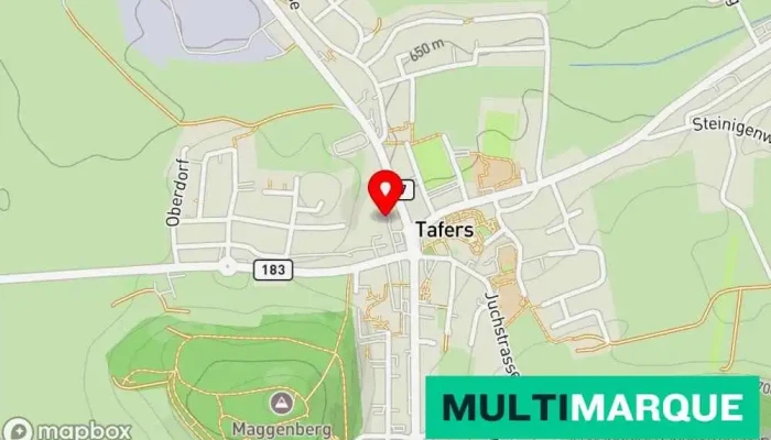 Ahg Cars Tafers Ag Opel Karte - Tafers