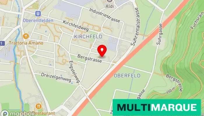 Karte von AKS Auto Kosmetik Services Dienst für professionelle Autopflege, Audi-Händler, Automakler, Kfz-Ausbeulservice, Autoelektrikdienst, Autoglasservice, Autohändler, Autowerkstatt, Reifenservice, Volkswagen-Händler in Oberentfelden