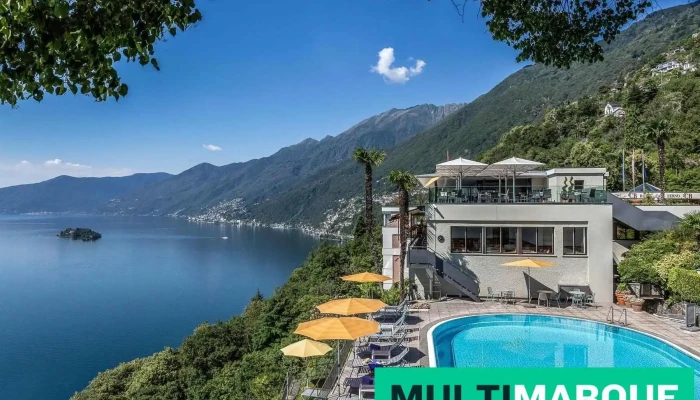 Albergo Casa Berno -  Aussenbereich - Ascona