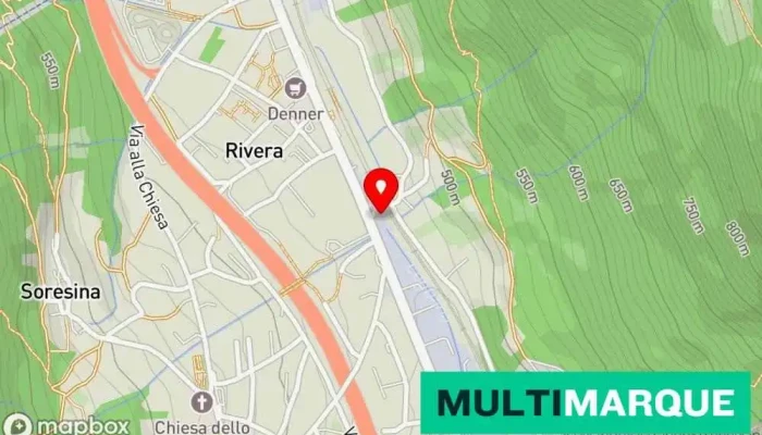 Alto Vedeggio Automobili Sa -  Karte - Rivera