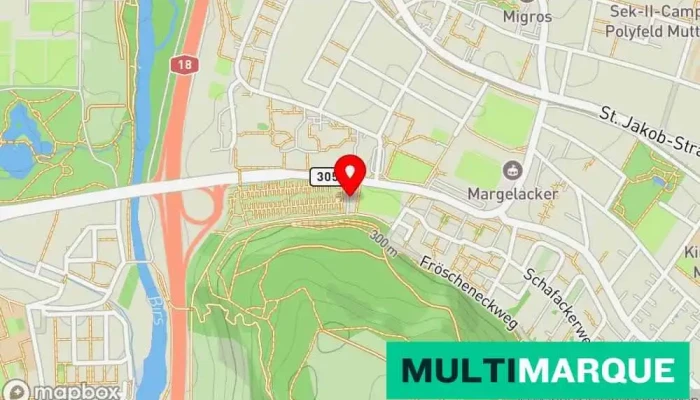 Anhangerdepotch Karte - Muttenz