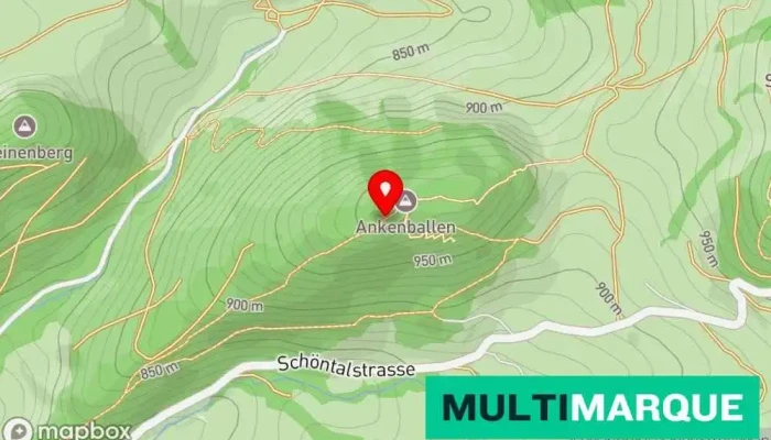 Ankenballen -  Karte - Langenbruck