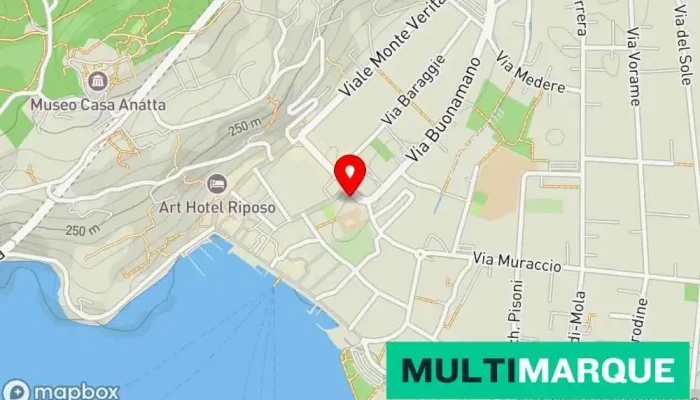 Ascona Centro Karte - Ascona