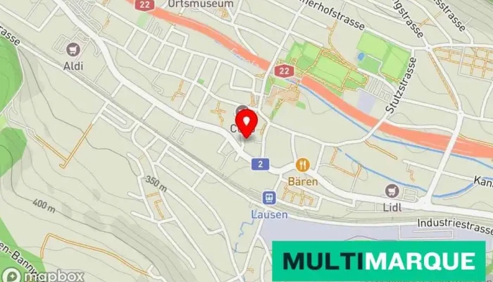 Auto -    Treff Wiesner Karte - Lausen