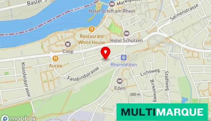 Karte von Auto Boot Moto Verkehrstheorie Schule Rheinfelden Bildungseinrichtung in Rheinfelden