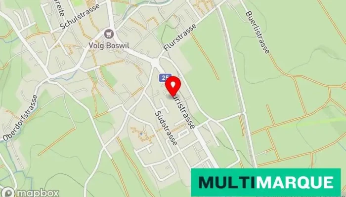 Karte von Auto-Center-Freiamt AG Autohändler, Klimaservice für Autos, Autoglasservice, Autowerkstatt in Boswil
