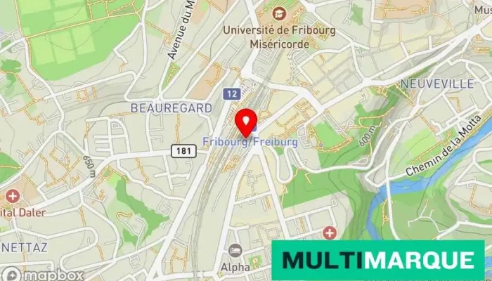 Auto Ecole Lanthemann Sarl Karte - Fribourg