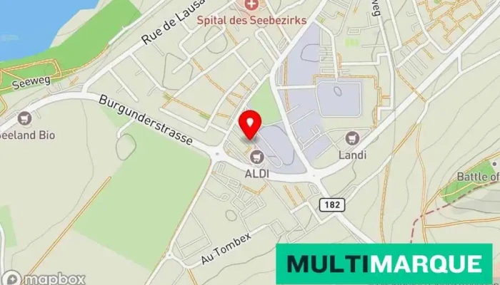 Auto Garage Mitrov -  Karte - Murten