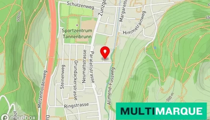 Auto Gutzwiller -  Karte - Zunzgen
