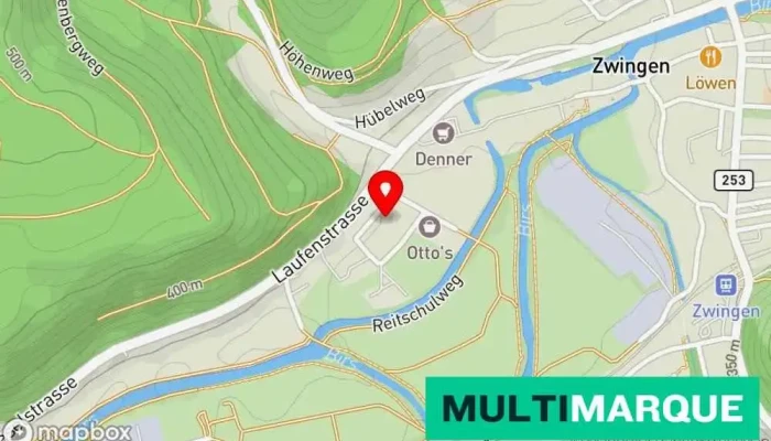 Auto Seppi Und Club Bar -  Karte - Zwingen