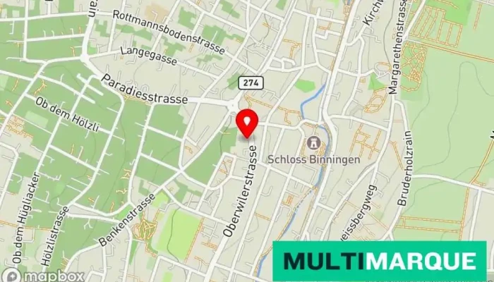 Auto Tantillo -  Karte - Binningen