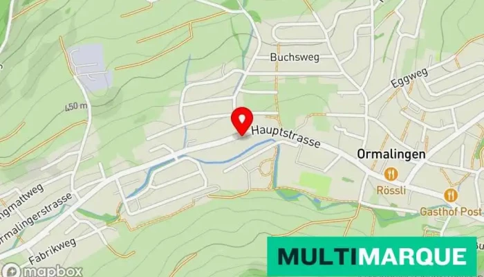 Autowaschanlage -    Garage Ernst Buser Ag Karte - Ormalingen