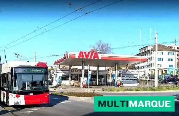 Avia Villars -  Sur Glane   Station Service Avec Shop Alle - Villars-sur-glâne