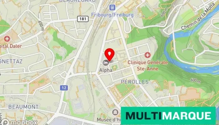 Azul Driving School Sarl Karte - Fribourg