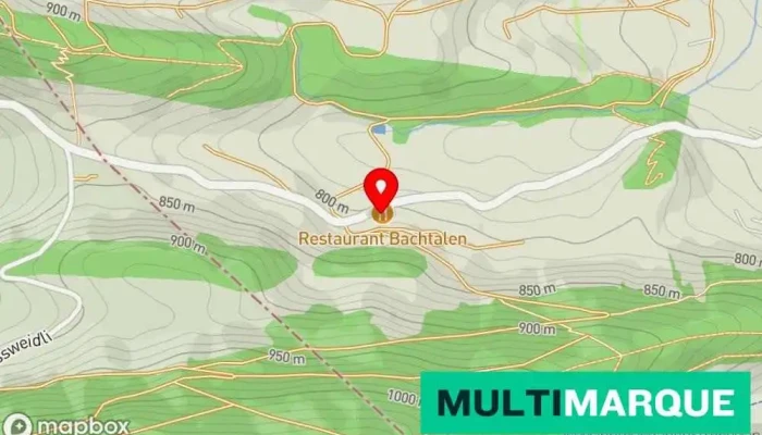 Bachtalen -  Karte - Langenbruck