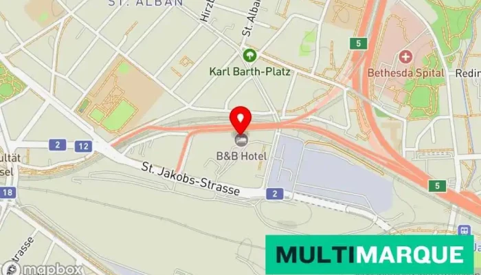 Bb Hotel Basel Switzerland Karte - Basel