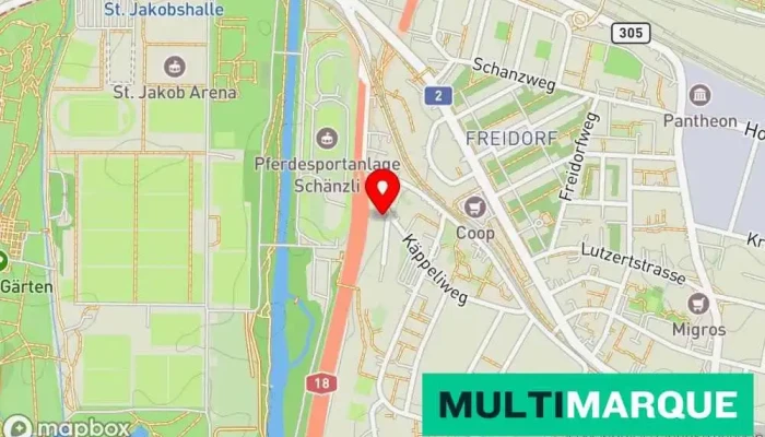 Bb Pappelweg   2 Karte - Muttenz