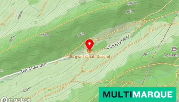 Bergwirtschaft Durstel Karte - Langenbruck