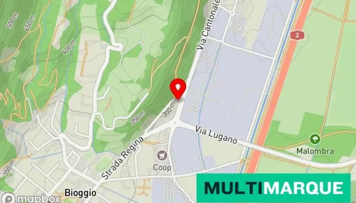 Bioggio Con Cng Metano -  Karte - Bioggio