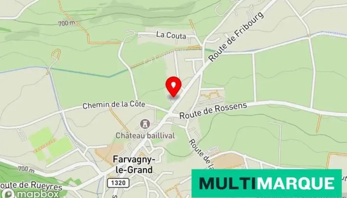 Boucherie Chevaline Serge Gremaud Sarl Karte - Farvagny-le-grand