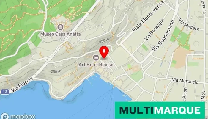 Boutique -  Hotel Ristorante Antica Posta Karte - Ascona