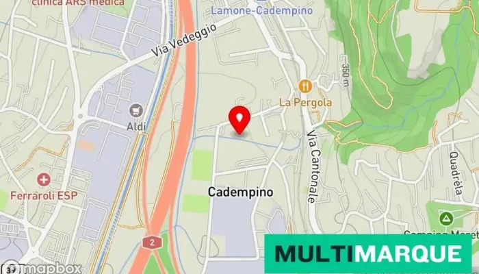 Cadempino 302 -  Karte - Lamone