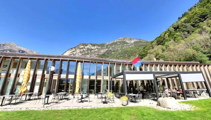 Campagna Albergo Ristorante Familienhotel -  Aussenbereich - Gerra (verzasca)