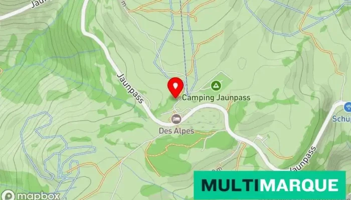 Camping Jaunpass Ag -  Karte - Boltigen