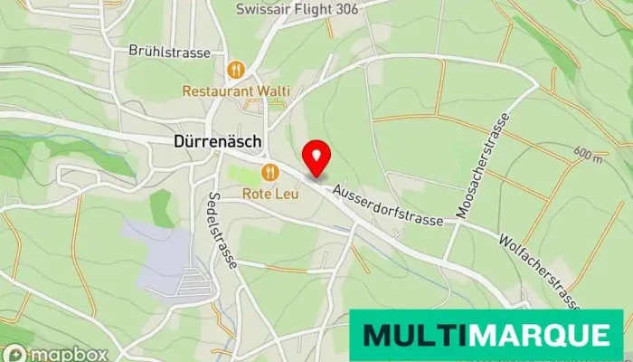 Karte von Carrosserie B.Greder Autowerkstatt in Dürrenäsch