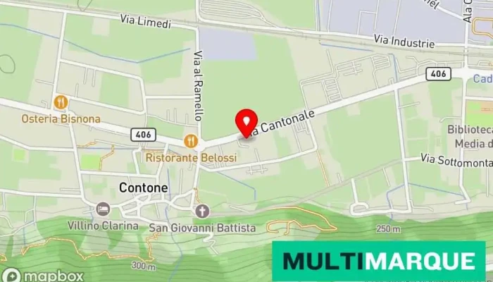 Cars Shop Contone -  Karte - Contone