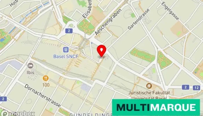 Centralbahnparking Basel Apcoa Karte - Basel