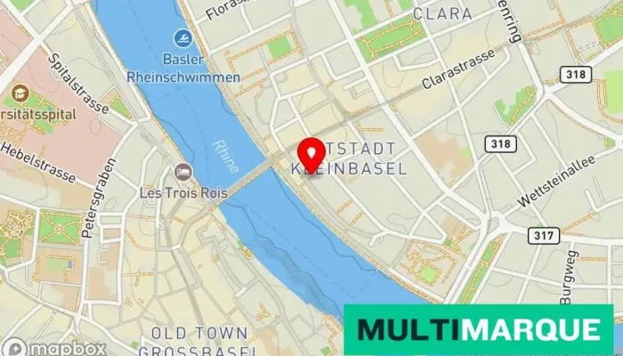 Consum Boutique Hotel -  Karte - Basel