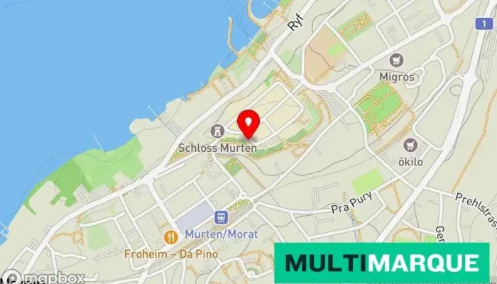 De La Ville -  Karte - Murten