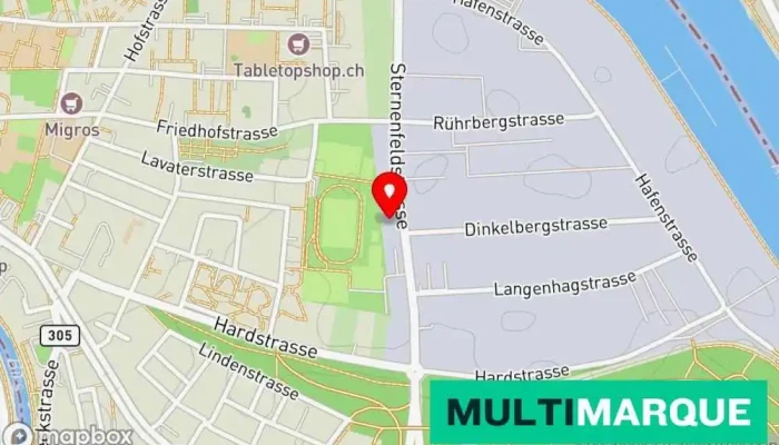 Derendinger Birsfelden -  Karte - Birsfelden