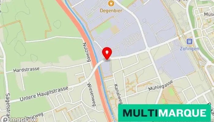 Karte von Die-Beschrifter Werbeagentur, Designagentur, Werbeartikelanbieter in Zofingen
