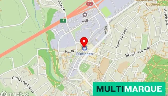 Dudingen Karte - Düdingen