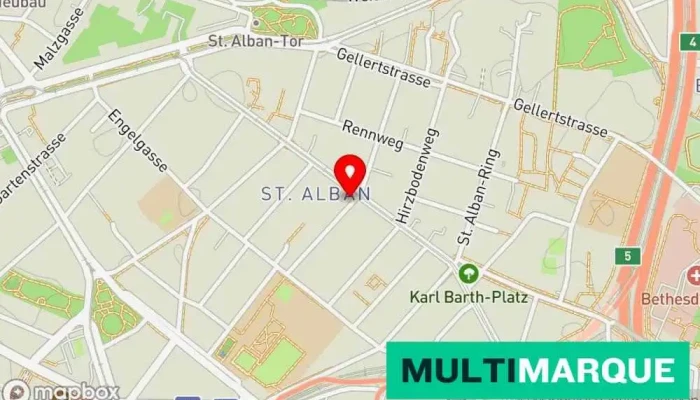 E -  Scooter Pannenhilfe Basel E -  Scooter E -  Roller Showroom Reparatur Werkstatt Karte - Basel