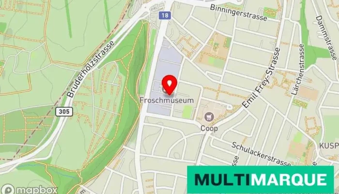 Emil Frey Munchenstein   Land Rover Schweiz Karte - Münchenstein
