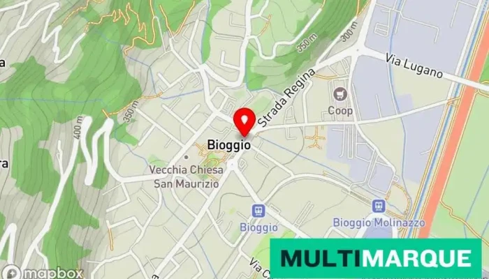 Farmacia Di Bioggio -  Karte - Bioggio