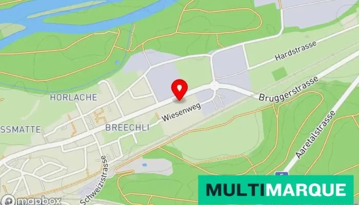 Karte von Fibag Auto AG Autowerkstatt in Rupperswil