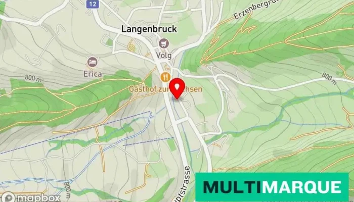 Flexor Garage -  Karte - Langenbruck