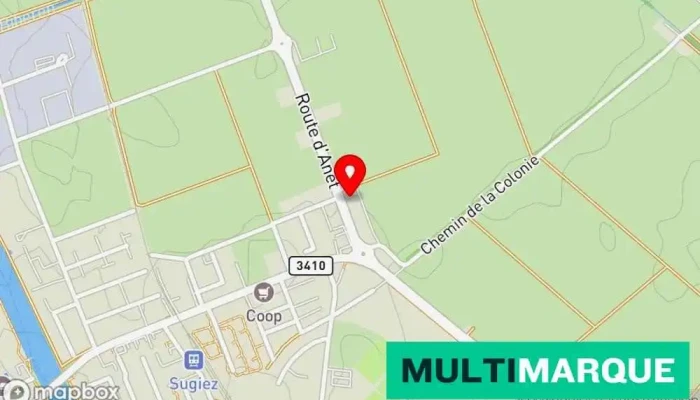 Karte von Garage Bernard Schorderet Autowerkstatt in Bas-Vully