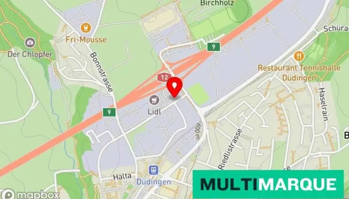 Garage Carrosserie Fasel Ag -  Karte - Düdingen