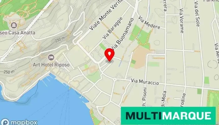 Garage Cristallina -  Karte - Ascona