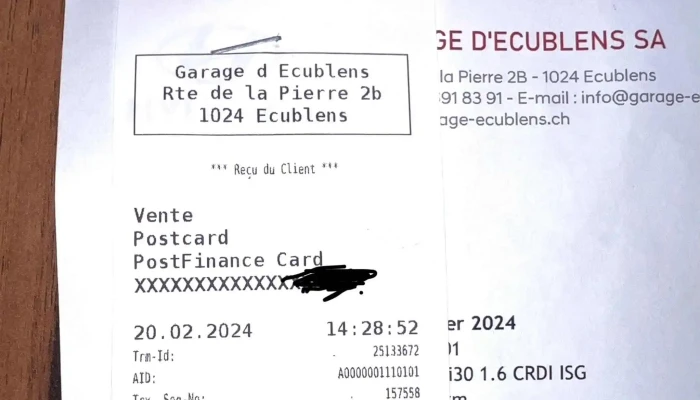 Garage D Ecublens Christian Donzallaz Webseite - Ecublens