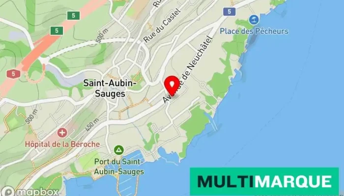 Garage De La Beroche Karte - Saint-aubin-sauges