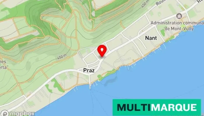 Karte von Garage du Vully GmbH Autowerkstatt in Praz (Vully)